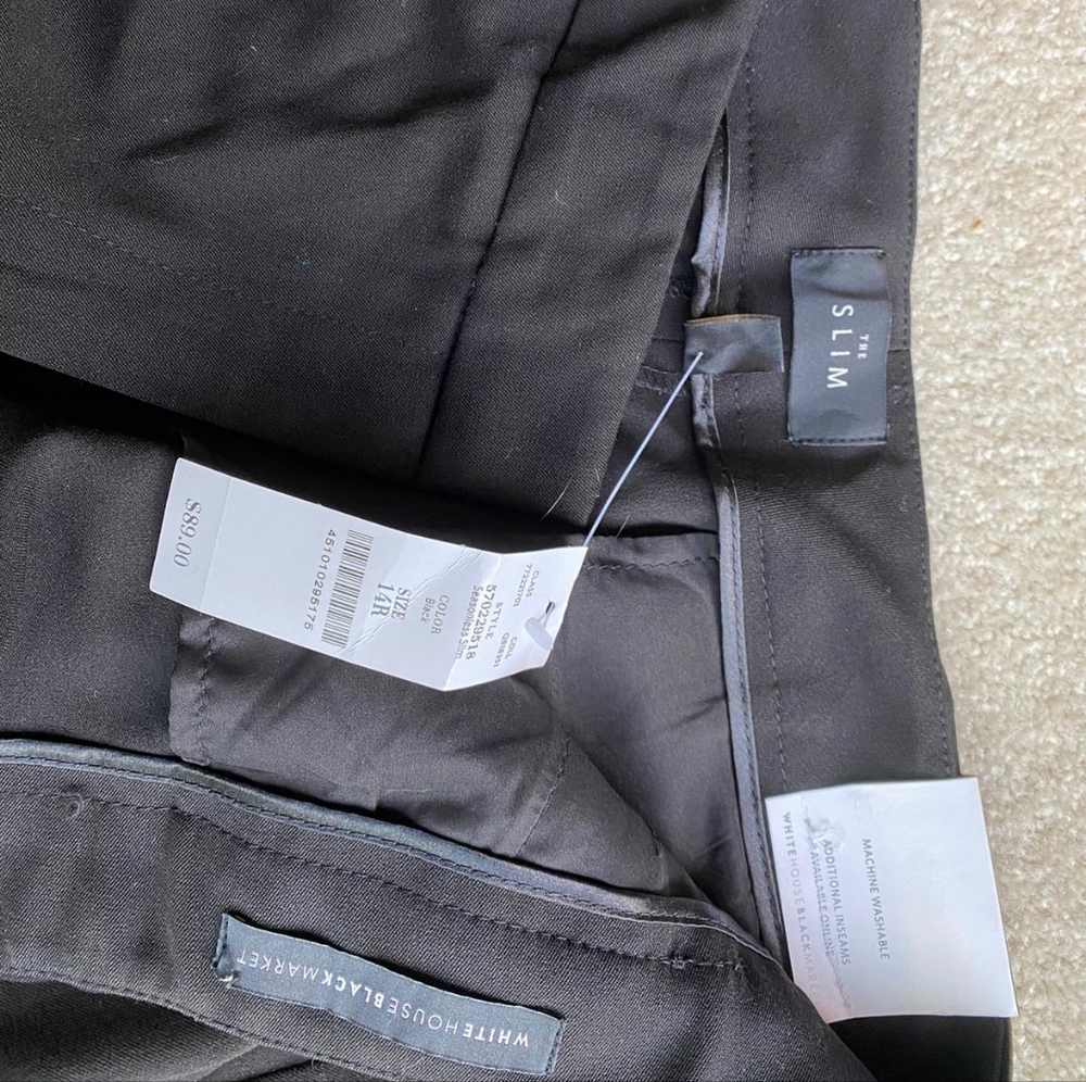 White house black market the slim pants